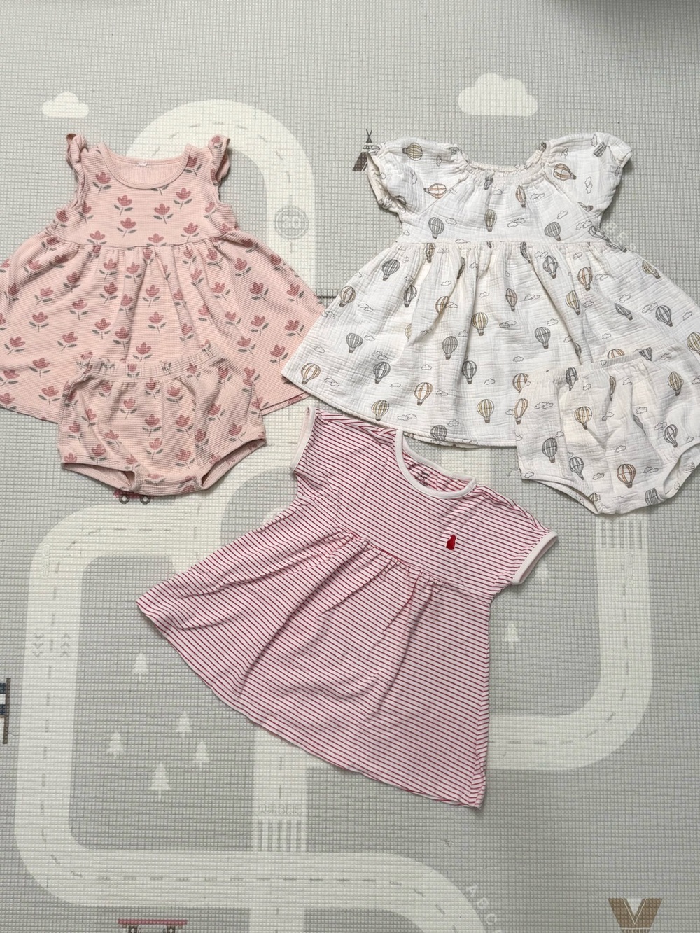 3 Girls Dresses Bundle 2-3Y | Quincy Mae & Konny | Matching Bloomers
